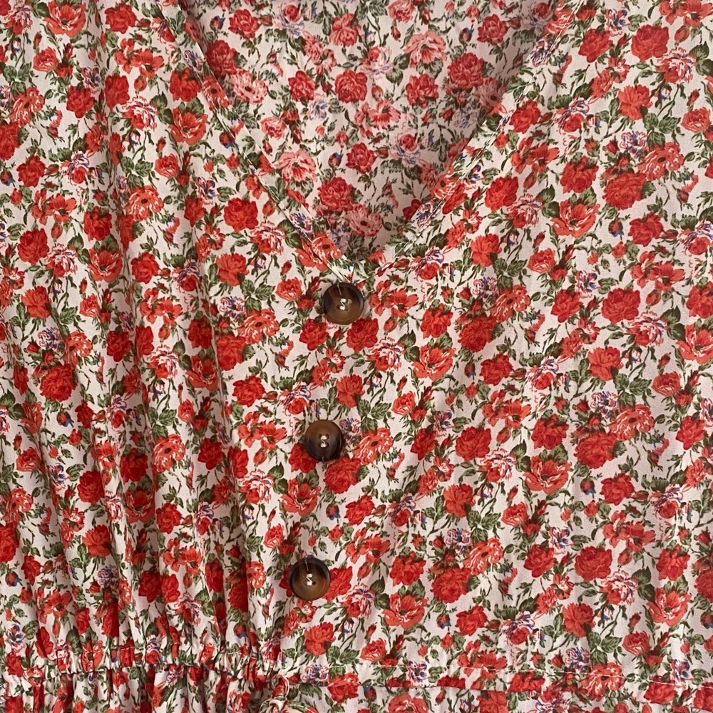 Floral midi dress